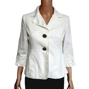 Loft Button Up Jacket Womens